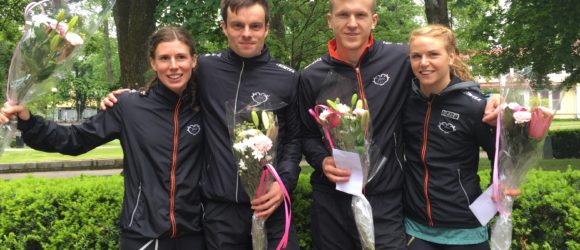Dubbla medaljer på sprint-SM