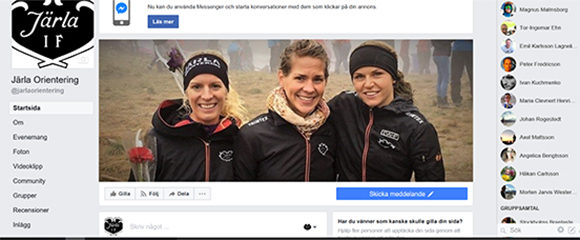 Järla öppnar Facebook-sida