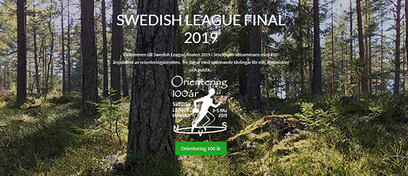 Nu öppnar vi webbsidan för Swedish League-finalen