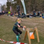 Första löpare i mål